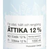 Ättika 12 %, 1 liter