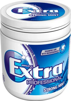 Tuggummi Extra Pro Strongmint på burk, 84 g