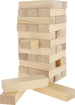 Tumbling Tower spel, välta torn, trä, från 6 år