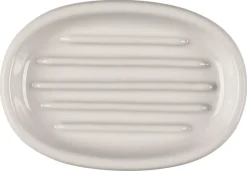 Tvålkopp i stengods, beige