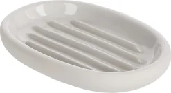 Tvålkopp i stengods, beige