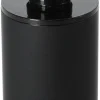 Tvålpump i plast, mattsvart, 350 ml