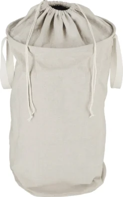 Tvättkorg basic i tyg, beige