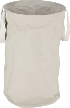 Tvättkorg basic i tyg, beige