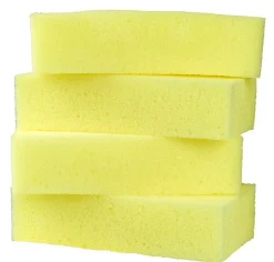 Tvättsvampar med schampo/vax, 4-pack