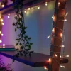 Twinkly Icicle RGB+W LED 5 m istappsslinga utomhus / inomhus.