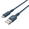 Tygklädd USB C kabel 1,5m USB-A till USB-C Clas Ohlson