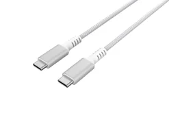 Tygklädd USB C kabel 1,5m USB-C till USB-C Clas Ohlson