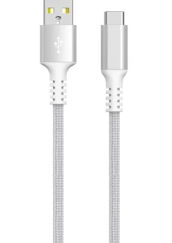 Tygklädd USB C kabel 3m USB-A till USB-C Clas Ohlson