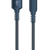 Tygklädd USB C kabel 3m USB-A till USB-C Clas Ohlson