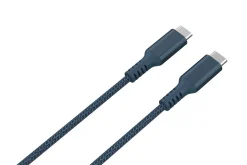 Tygklädd USB C kabel 1,5m USB-C till USB-C Clas Ohlson