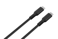 Tygklädd USB C kabel 3m USB-C till USB-C Clas Ohlson