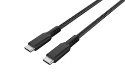 Tygklädd USB C kabel 3m USB-C till USB-C Clas Ohlson