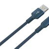 Tygklädd USB-A till Lightning laddkabel för iPhone 1,5m Clas Ohlson