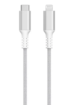 Tygklädd USB-C till Lightning laddkabel för iPhone 1,5m Clas Ohlson