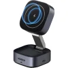 Ugreen 2-in-1 Qi2 trådlös laddare vikbar, 15 W