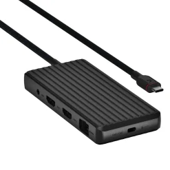 Unisynk USB-C hub 9-portar med 2 x HDMI, USB-C mm