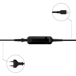 Unisynk USB-C-laddare 65 W, för bärbar dator