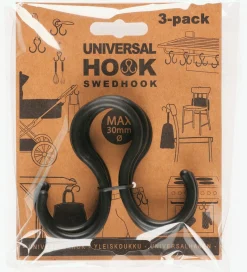 Universalkrok SwedHook, 3-pack