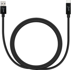 USB A till USB C kabel 1 m, Clas Ohlson SuperSpeed+ 3.1
