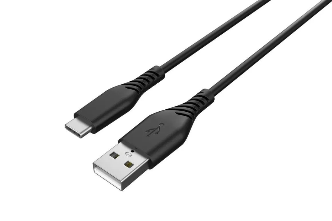 USB C kabel 1m USB A till USB C Clas Ohlson