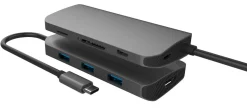 USB-C dockningsstation 7-i-1
