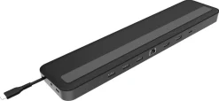 USB-C hub dockningsstation 12 portar, inkl. 2 HDMI