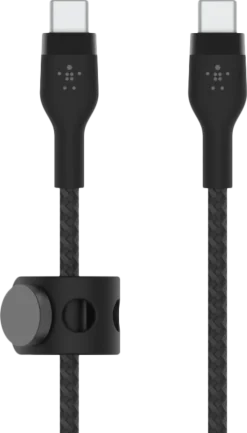 USB-C till USB-C laddkabel, Belkin BoostCharge PRO Flex, 2 m