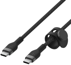 USB-C till USB-C laddkabel, Belkin BoostCharge PRO Flex, 2 m