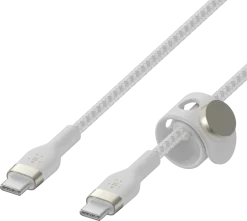 USB-C till USB-C laddkabel, Belkin BoostCharge PRO Flex, 2 m