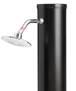 Utedusch soluppvärmd med fotdusch, 35 liter