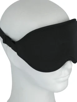 Vadderad sovmask 3D för vuxna, svart