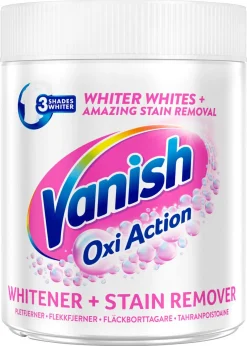Vanish Oxi Action White fläckborttagning 500 g, pulver