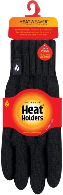 Vantar Heat Holders, dam svart