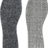 Varma iläggssulor aluminium/filt Kvill, 1 par