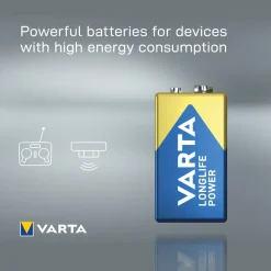 Varta Industrial Pro 9 V-batterier, 20-pack