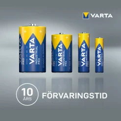 Varta Industrial Pro AA/LR6-batterier, 100-pack