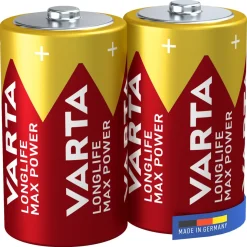 Varta Longlife Max Power D/LR20, 2-pack