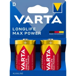 Varta Longlife Max Power D/LR20, 2-pack
