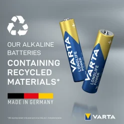 VARTA Longlife Power alkaliskt batteri, AAA/LR03