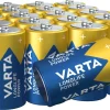 Varta Longlife Power D/LR20-batterier, 20-pack