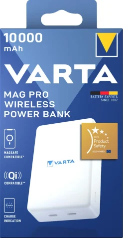 Varta MagPro Wireless trådlös powerbank 10000 mAh