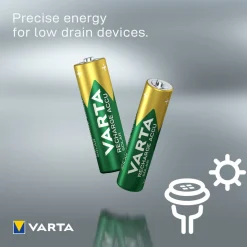 Varta Solar laddbara AA/HR6-batterier, 2-pack
