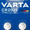 Varta CR2025 litiumbatteri, 2-pack
