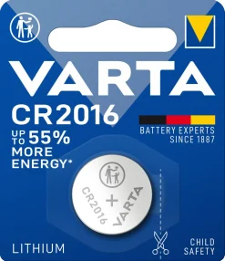 Varta CR2016 litiumbatteri 3 V