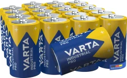 Varta Industrial Pro D/LR20-batterier, 20-pack
