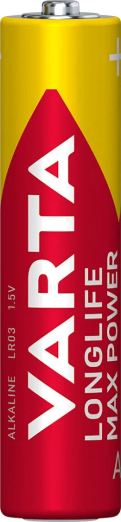 Varta Longlife Max Power AAA/LR03-batterier, 4-pack