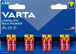 Varta Longlife Max Power AAA/LR03, 8-pack