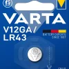 Varta LR43 / V12GA akaliskt batteri 1,5 V
