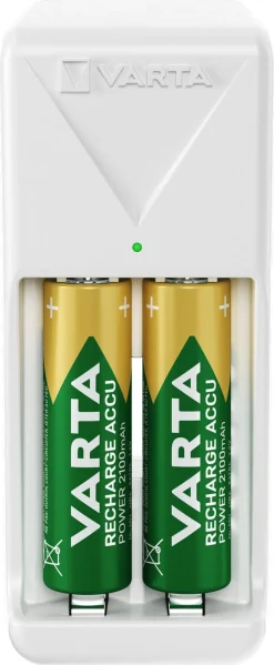 Varta Mini Charger batteriladdare, 2100 mAh